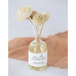 Difusor de ambiente con aroma de peonía y rosa