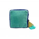 Cosmetiquera de terciopelo azul con ojo turco - Image 6